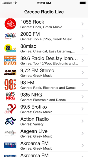 Greece Radio Live (Ελλάδα ραδιόφωνο, Ελλάς, Greek, ελληνικά)(圖3)-速報App