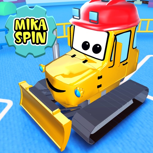 Mika 'Doz' Spin - bulldozer truck vehicle car game for kid