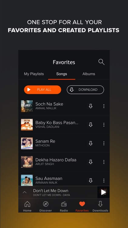 Gaana - Hindi, English and Regional Songs & Radio screenshot-3