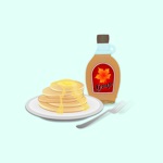 Pancake Flapjack Stickers