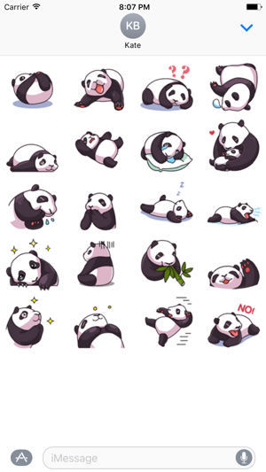 Lazy Panda - Fx Sticker(圖2)-速報App