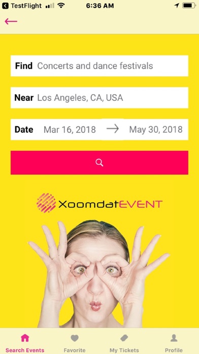 XoomdatEVENT screenshot 2