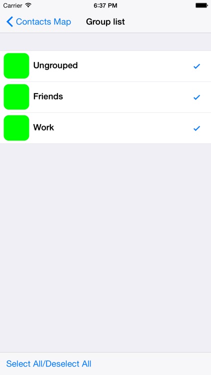 Contacts-Map
