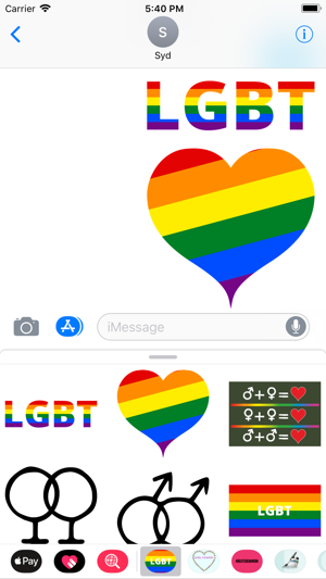 Gay Pride LGBT Stickers