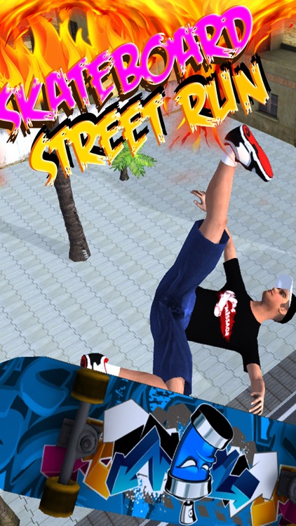 Skateboard Street Run 3D