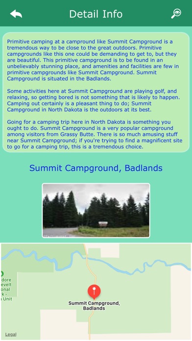 Campgrounds in North Dakota screenshot 3