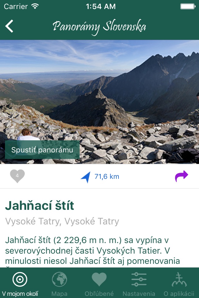 Panorámy Slovenska screenshot 2