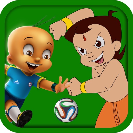 Chhota Bheem & Mighty Raju-Catch the Football Game iOS App