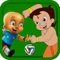 Chhota Bheem & Mighty Raju-Catch the Football Game