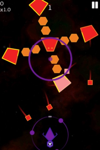 TriLynx - Retro space arcade shooter defense game screenshot 4