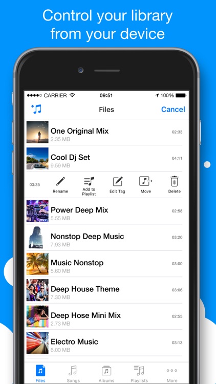 Musicloud Pro - MP3 & FLAC Music Player for Clouds by Arthur Rozzenberg