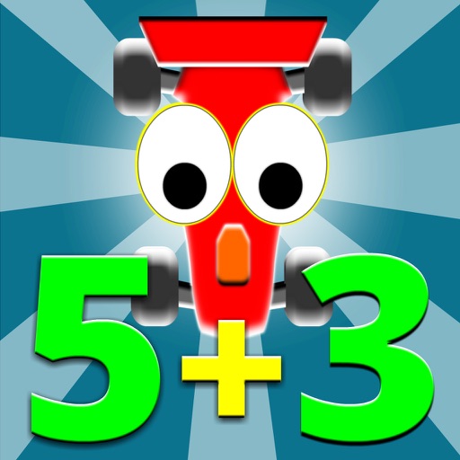 Math Drill Racing for Grades 1 to 7 Icon