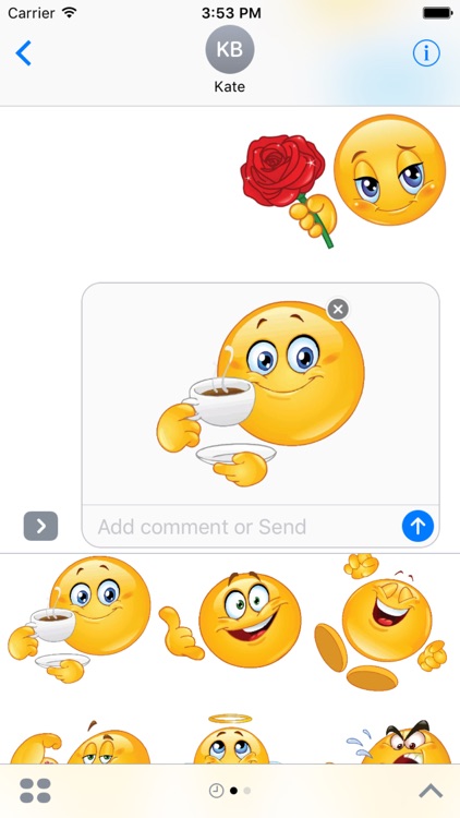 Amazing Emoticons for iMessage