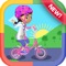 Little Docs Girl Biking For Doc Mcstuffins Version