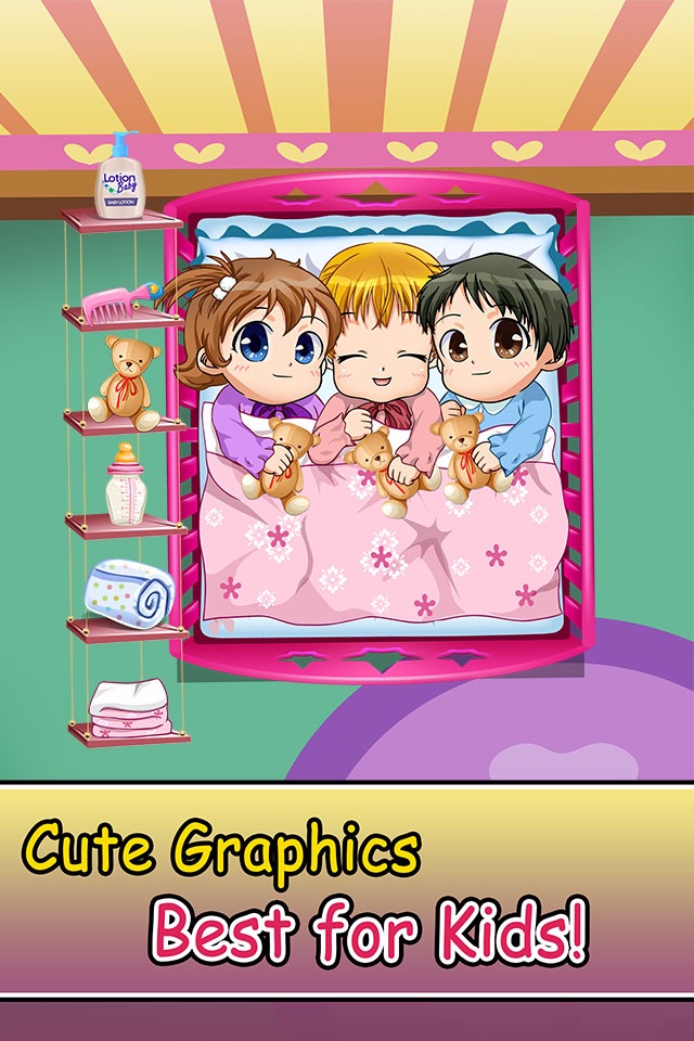 Anime Princess Salon Makeover - little fashion dress-up & make-up spa game for girl kids! screenshot 2