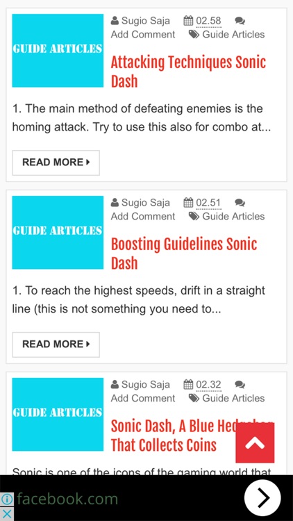 Guide For Sonic Dash - Sonic Dash Tips and Tricks