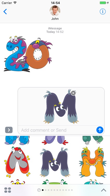 АБВГ - Stickers for iMessage