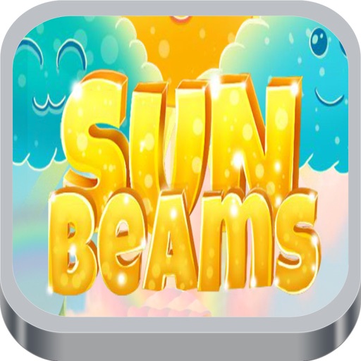 Sun Beams Clouds Icon