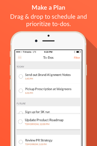 Handle: GTD To-do List and Calendar Management screenshot 3