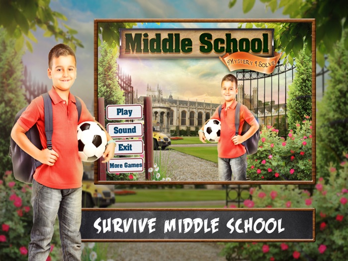 Hidden Objects Game Middle School