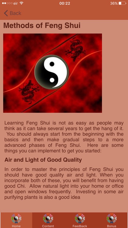 How To Feng Shui -  Tranquility and Harmony