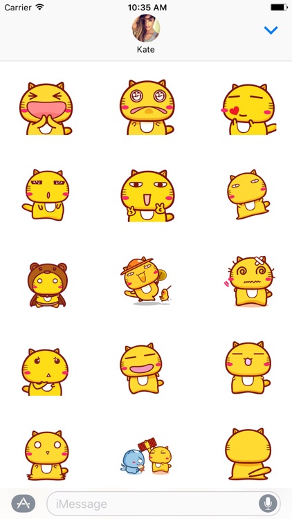 Maru Nanu Cat Animated Stickers