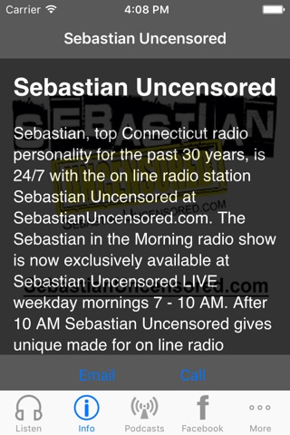 Sebastian Uncensored screenshot 2