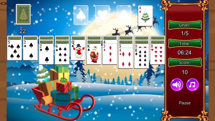 Christmas card Solitaire