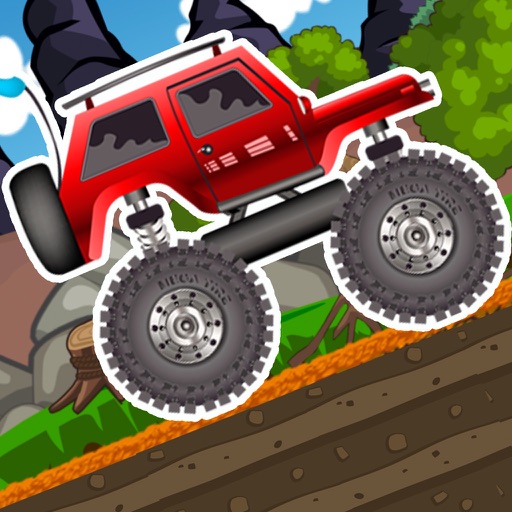 Monster 4x4 Truck hill game  - car racing game Icon