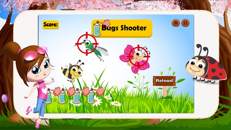 Bugs Halloween: Shooter Monsters Games For Kids