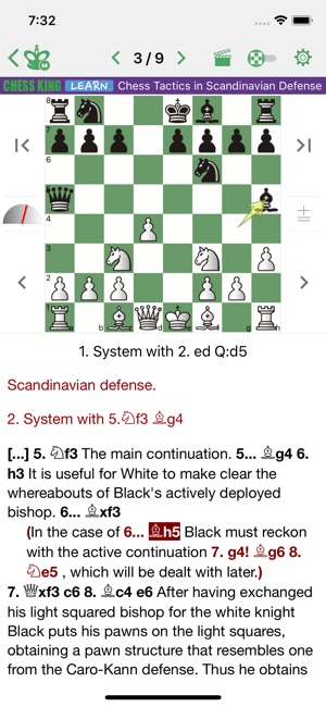 Chess. Scandinavian Defense(圖2)-速報App