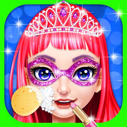 Superhero Make-Up Spa - Girls Games icon