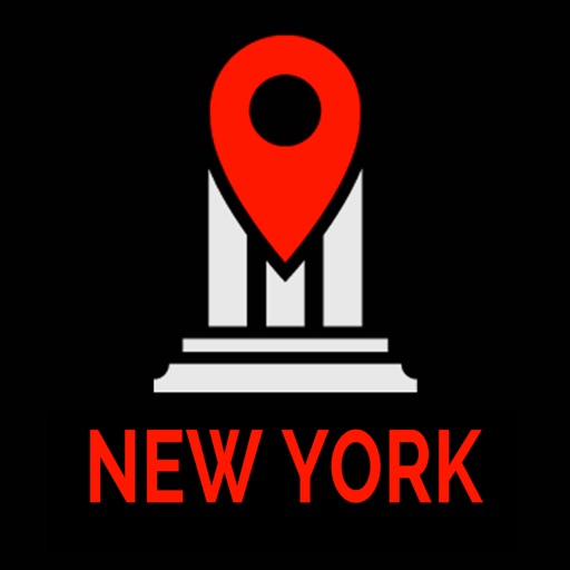 New York travel guide Monument - offline map