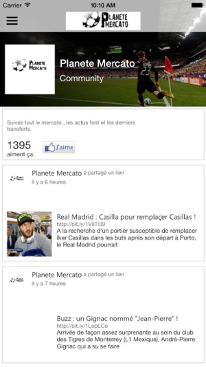 Planete Mercato : infos foot & Videos(圖4)-速報App