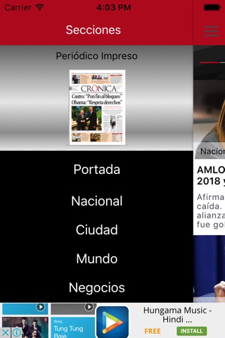 La Crónica de Hoy screenshot 3