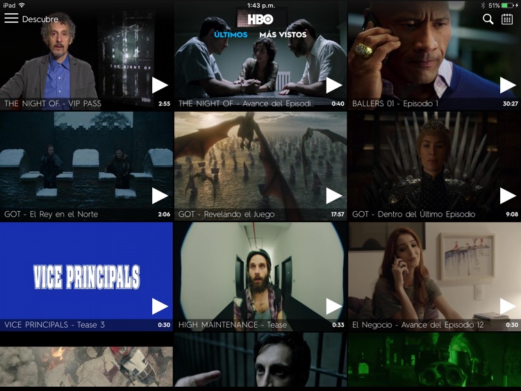HBO para iPad screenshot-3