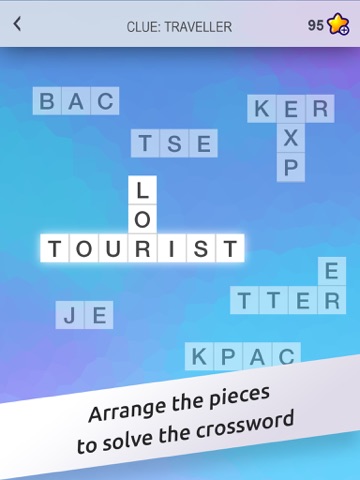 Crossword Jigsaw - Word Search and Brain Puzzle with Friends для iPad