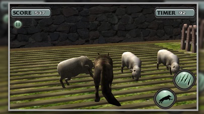 3Dウルフシミュレータ - 動物の脱出シミュレーションゲームのスクリーンショット3 3Dウルフシミュレータ - 動物の脱出シミュレーションゲームのスクリーンショット3