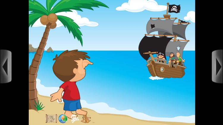 The Day I Became A Pirate - An Interactive Book App for Kids