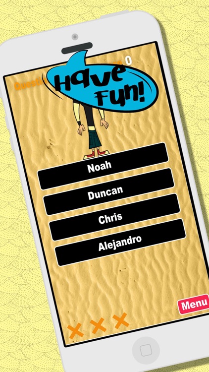 Magic Quiz Game for Total Drama