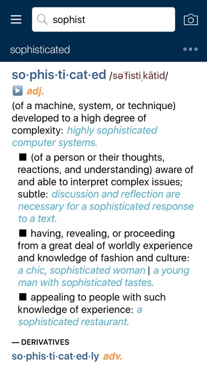 Concise Oxford American Dictionary & Thesaurus screenshot-3