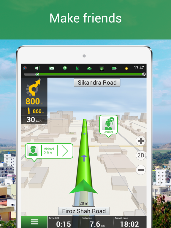 Screenshot #6 pour Navitel Navigator & MapMyIndia – India GPS & Map