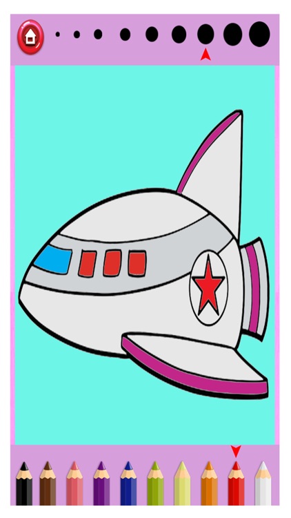 Airplanes Jets Coloring Book - Airplane game