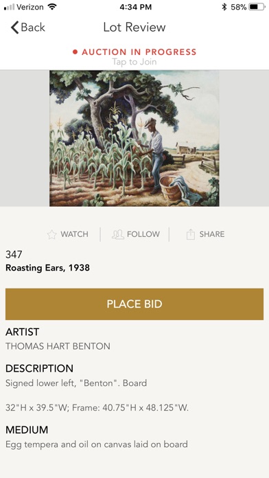 Dallas Auction Gallery screenshot 3