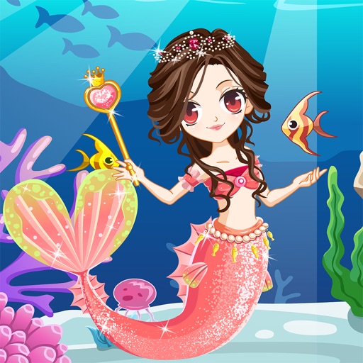 Princess Mermaid Dress Up - The Mermaid Princess iOS App