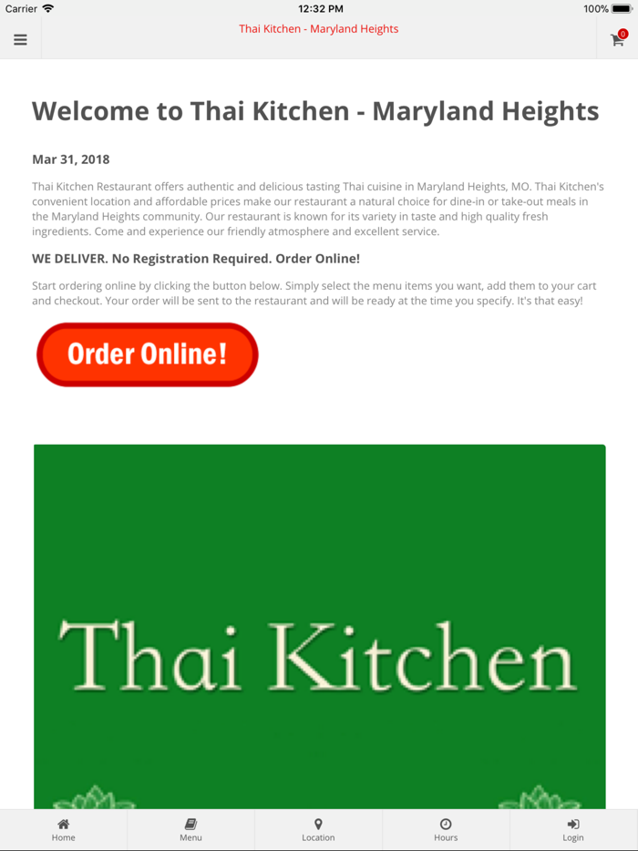 Thai Kitchen Maryland Heights