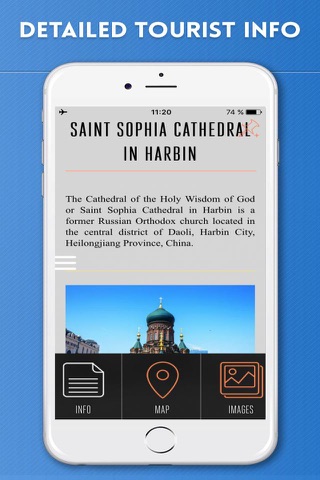 Harbin Travel Guide with Offline City Street Map screenshot 3