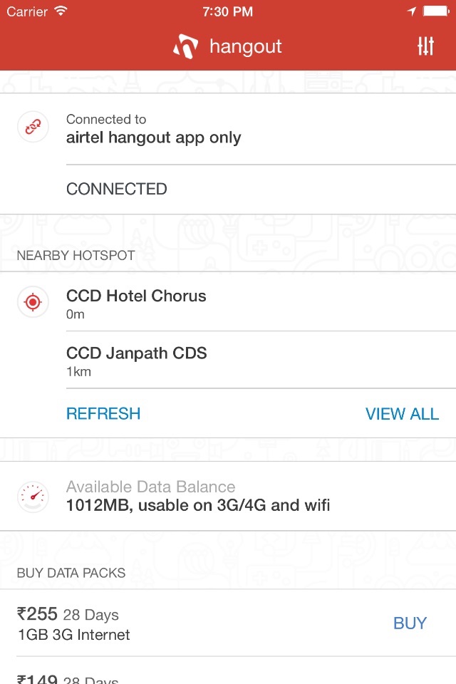 Airtel Hangout - Seamless WiFi screenshot 3