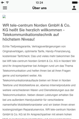 WR tele-centrum Norden screenshot 2