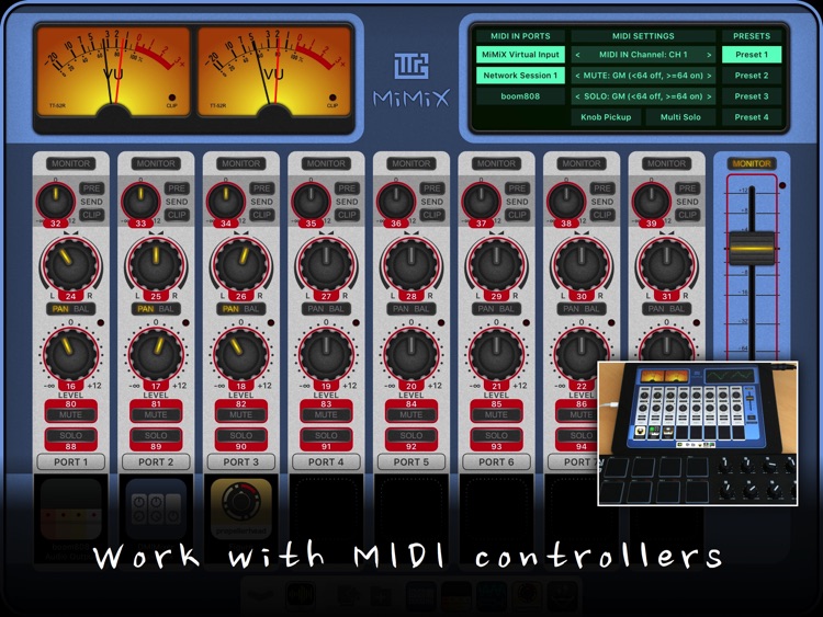 MiMiX - Mixer for Audiobus